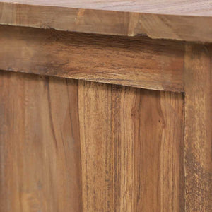Συρταριέρα με Ράφι 60 x 30 x 60 εκ. από Μασίφ Ξύλο Teak - PAKOBAZAAR
