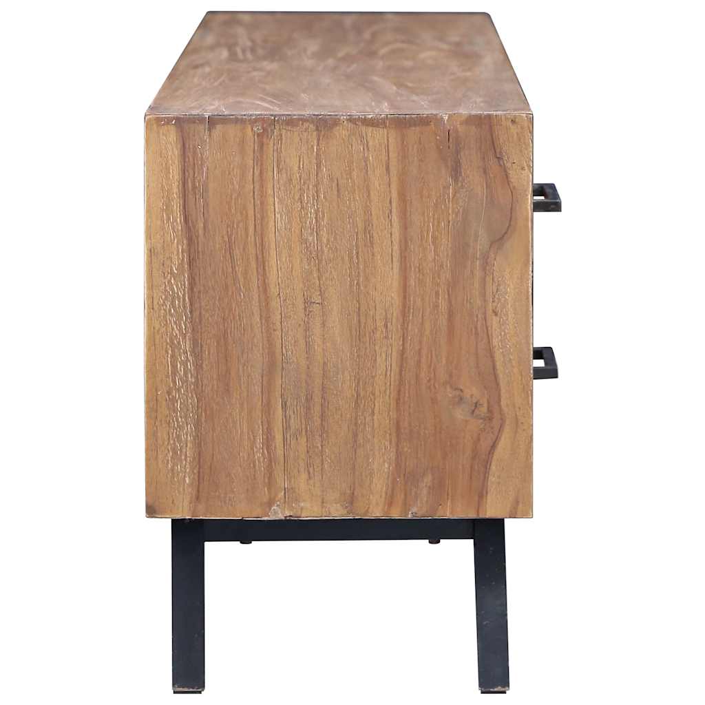 Έπιπλο Τηλεόρασης 120 x 30 x 45 εκ. από Μασίφ Ξύλο Teak - Pakobazaar