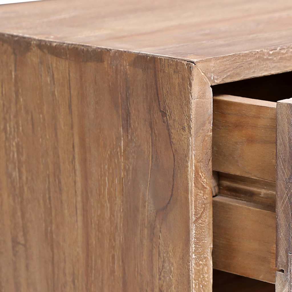 Έπιπλο Τηλεόρασης 120 x 30 x 45 εκ. από Μασίφ Ξύλο Teak - Pakobazaar