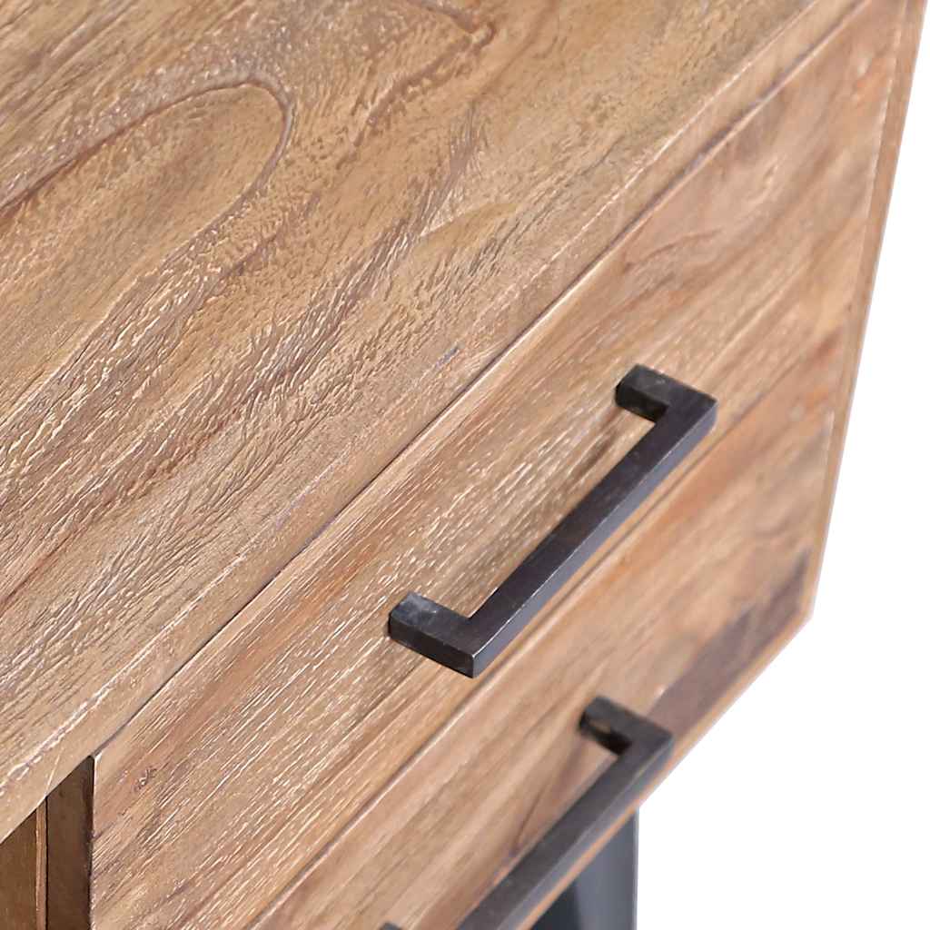 Έπιπλο Τηλεόρασης 120 x 30 x 45 εκ. από Μασίφ Ξύλο Teak - Pakobazaar