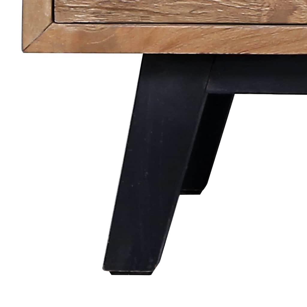Έπιπλο Τηλεόρασης 120 x 30 x 45 εκ. από Μασίφ Ξύλο Teak - Pakobazaar