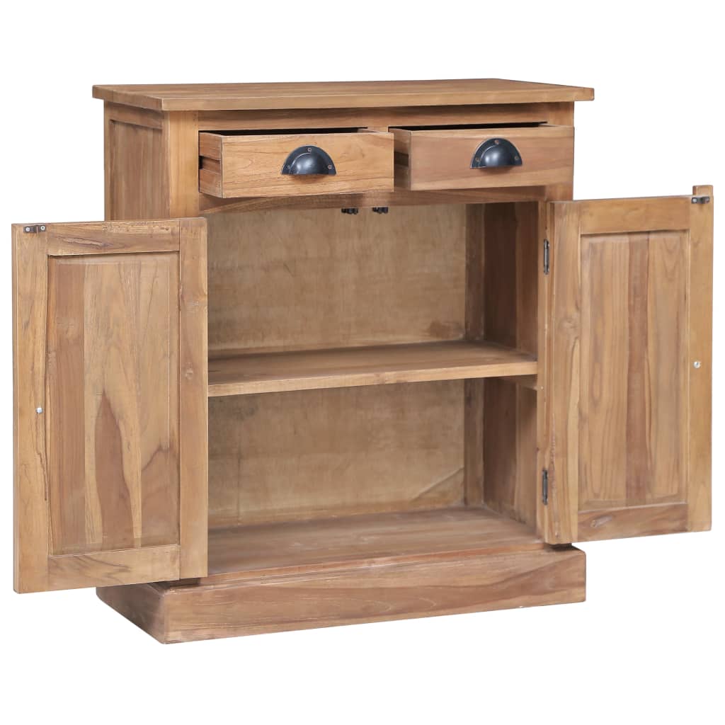 Βοηθητικό Ντουλάπι 65 x 30 x 75 εκ. από Μασίφ Ξύλο Teak