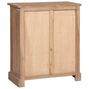 Βοηθητικό Ντουλάπι 65 x 30 x 75 εκ. από Μασίφ Ξύλο Teak