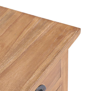Βοηθητικό Ντουλάπι 65 x 30 x 75 εκ. από Μασίφ Ξύλο Teak