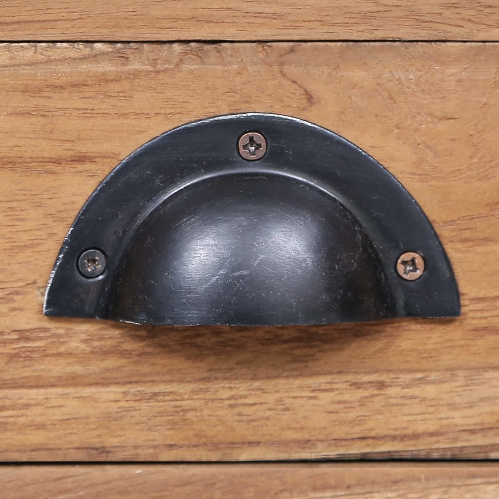 Βοηθητικό Ντουλάπι 65 x 30 x 75 εκ. από Μασίφ Ξύλο Teak