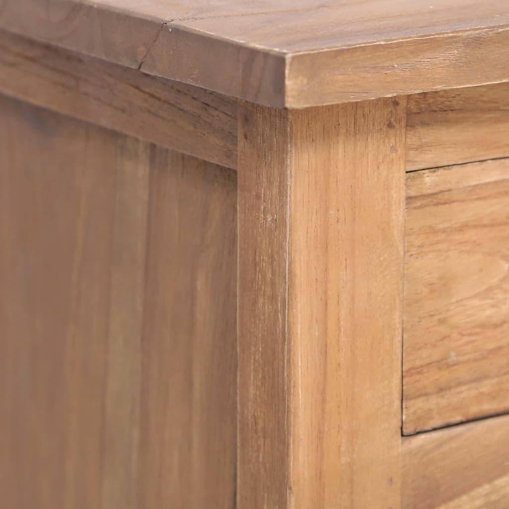 Βοηθητικό Ντουλάπι 65 x 30 x 75 εκ. από Μασίφ Ξύλο Teak