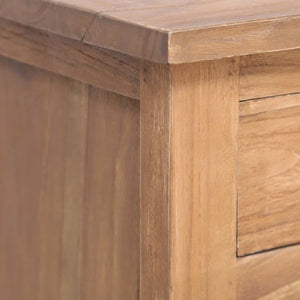 Βοηθητικό Ντουλάπι 65 x 30 x 75 εκ. από Μασίφ Ξύλο Teak