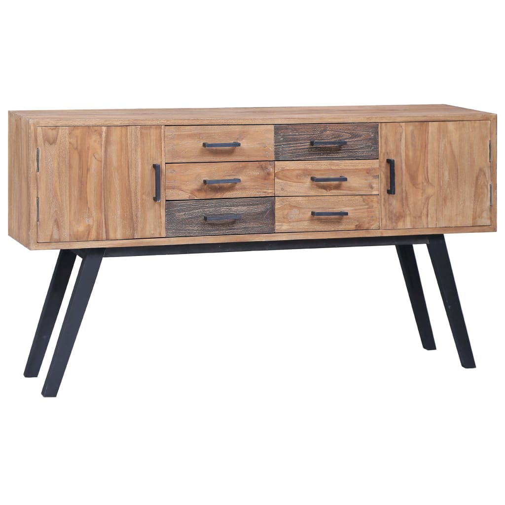 Μπουφές 110x30x75 εκ. από Μασίφ Ξύλο Teak - Pakobazaar
