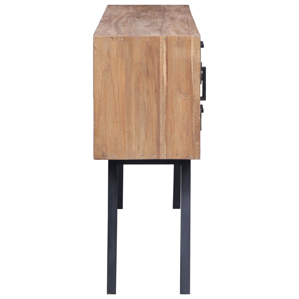 Μπουφές 110x30x75 εκ. από Μασίφ Ξύλο Teak - Pakobazaar