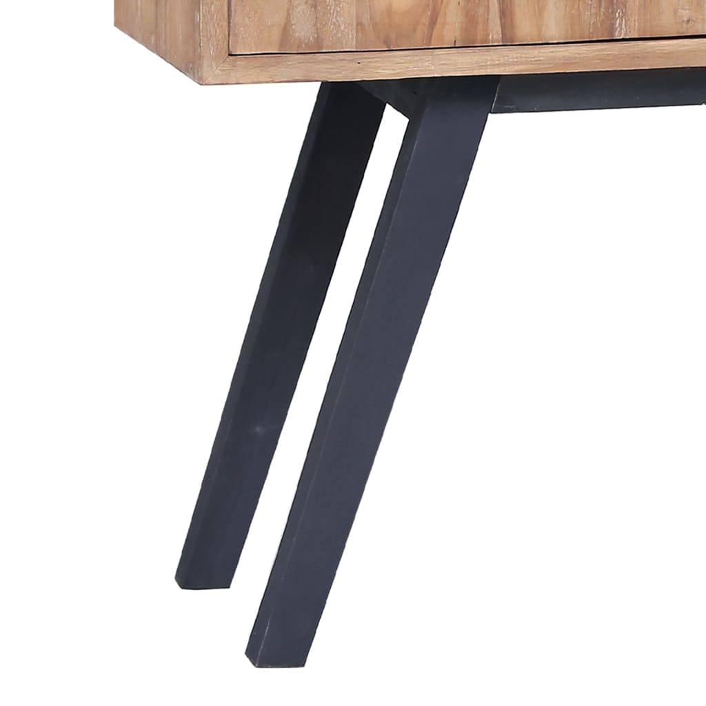 Μπουφές 110x30x75 εκ. από Μασίφ Ξύλο Teak - Pakobazaar