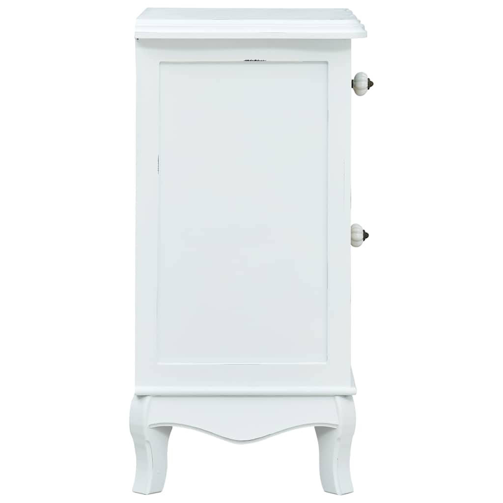 Κομοδίνο Λευκό 43 x 30 x 62 εκ. από MDF - Pakobazaar