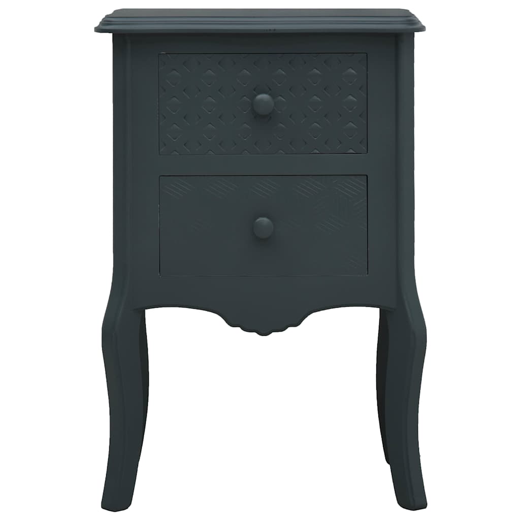 Κομοδίνο Γκρι 43 x 32 x 65 εκ. από MDF