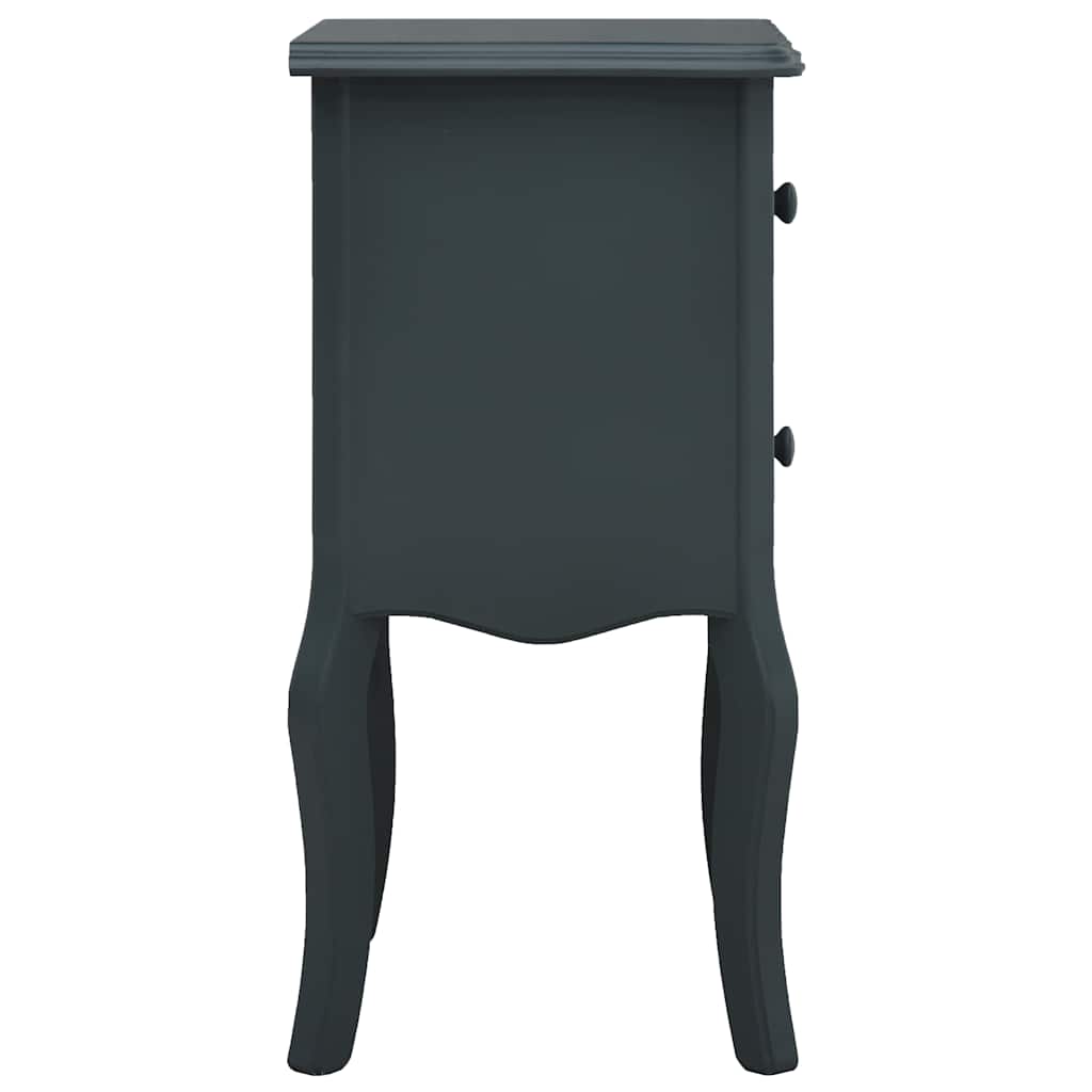 Κομοδίνο Γκρι 43 x 32 x 65 εκ. από MDF