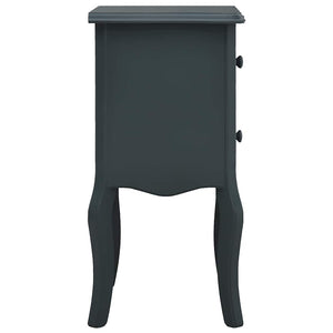 Κομοδίνο Γκρι 43 x 32 x 65 εκ. από MDF