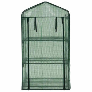 Μίνι Θερμοκήπιο με 3 Ράφια 69 x 49 x 125 εκ. - Pakobazaar