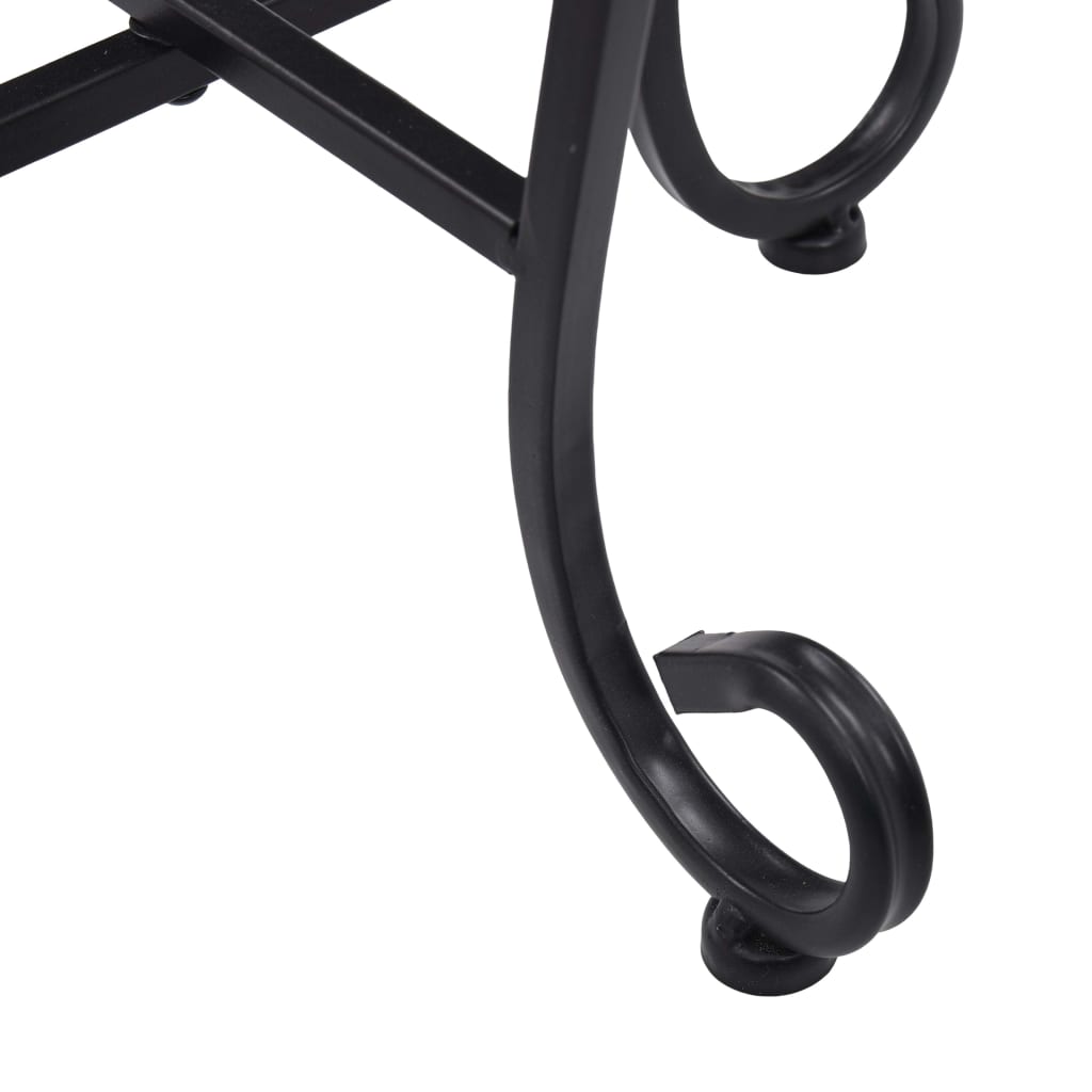 Τραπέζια «Μωσαϊκό» 3 Τεμ. Χρώμα Τερακότα Κεραμικά