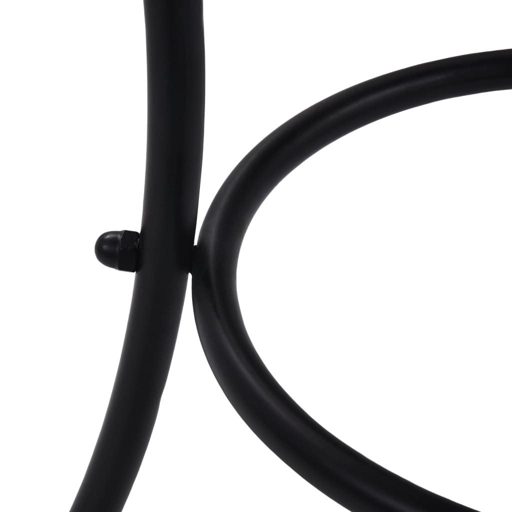 Τραπέζι Bistro «Μωσαϊκό» Μπλε/Λευκό 60 εκ. Κεραμικό