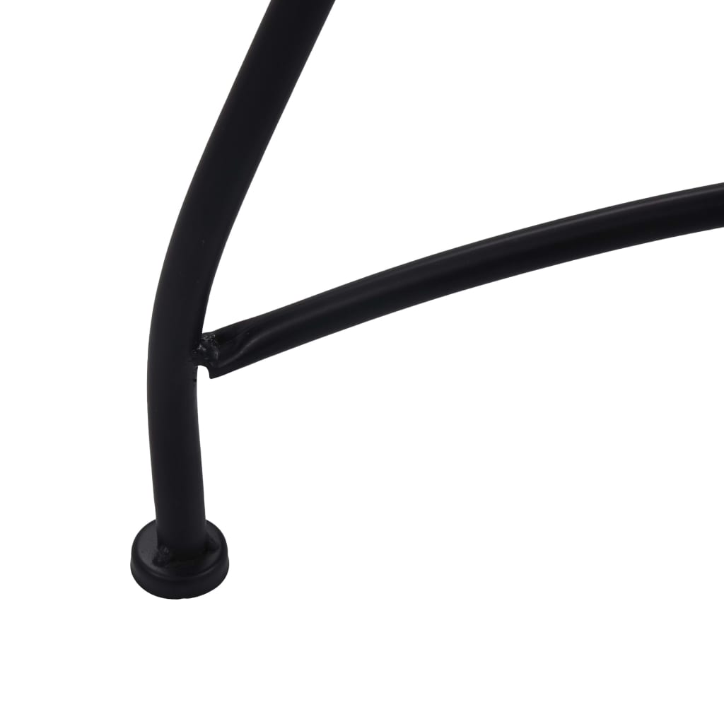 Τραπέζι Bistro «Μωσαϊκό» Καφέ 60 εκ. Κεραμικό