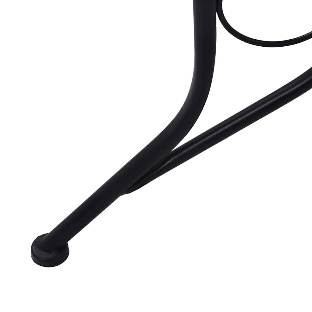 Τραπέζι Bistro «Μωσαϊκό» Γκρι 60 εκ. Κεραμικό