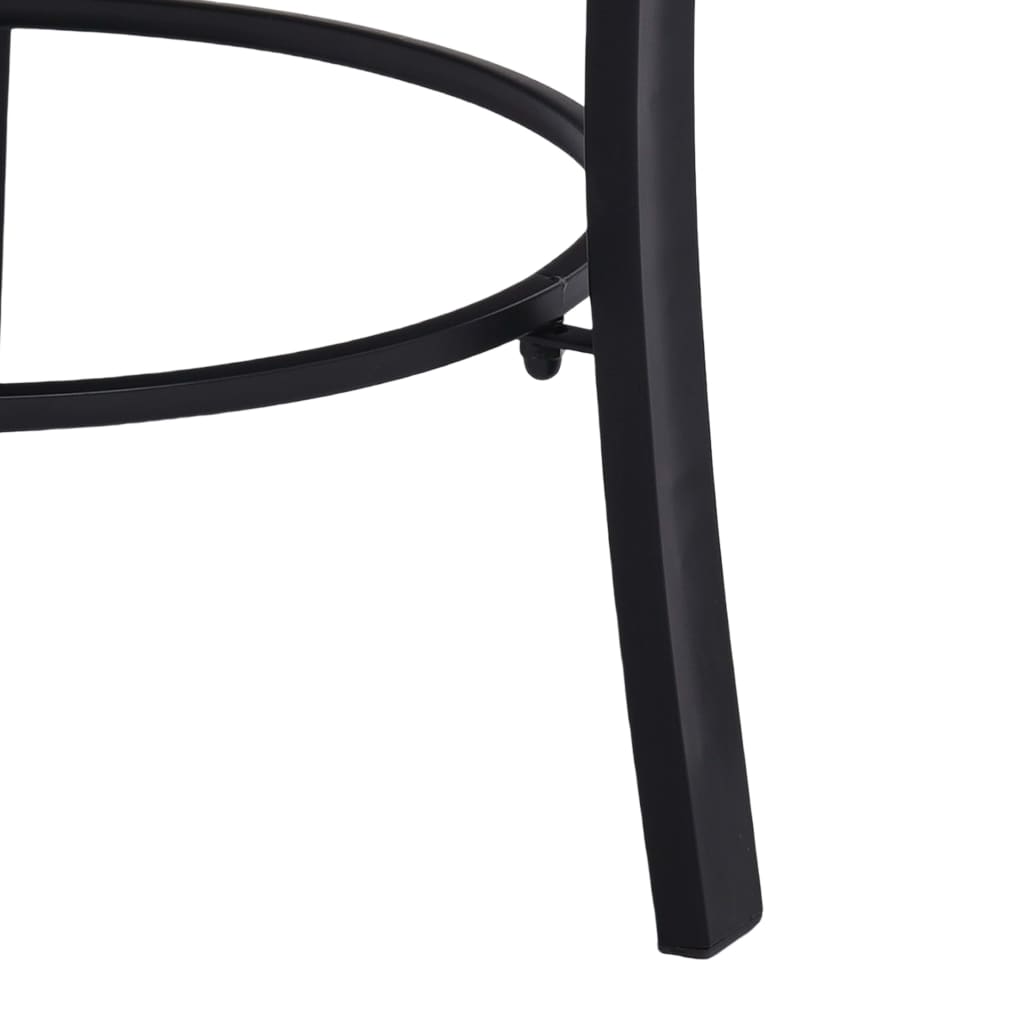 Τζάκι Εξωτερικού Χώρου «Μωσαϊκό» Μπλε και Λευκό 68 εκ. Κεραμικό - Pakobazaar