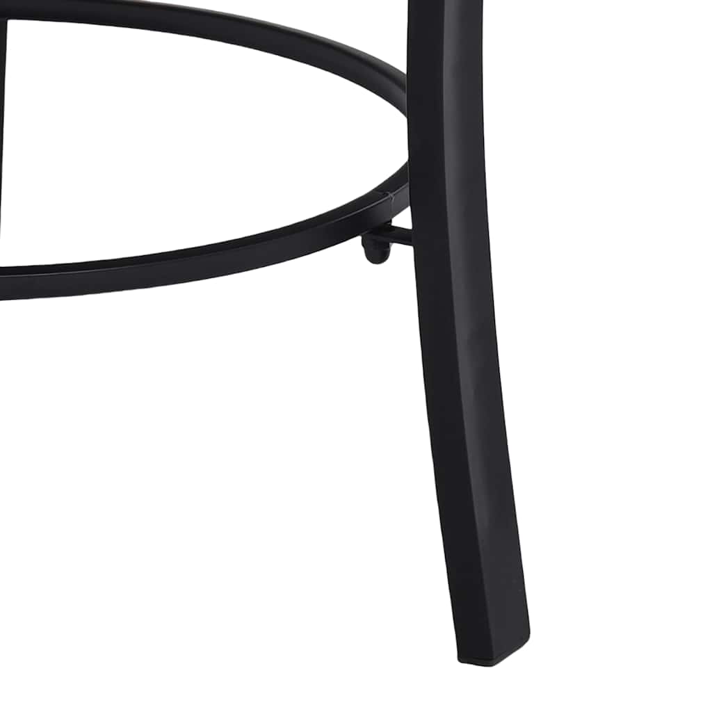 Τζάκι Εξωτερικού Χώρου «Μωσαϊκό» Μαύρο/Λευκό 68 εκ. Κεραμικό - Pakobazaar