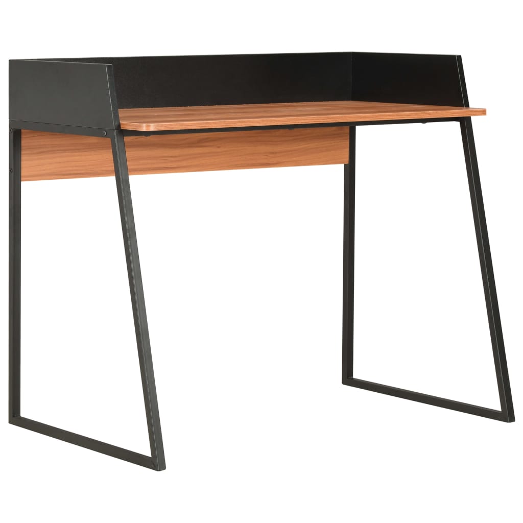 Γραφείο Μαύρο / Καφέ 90 x 60 x 88 εκ. - PAKOBAZAAR