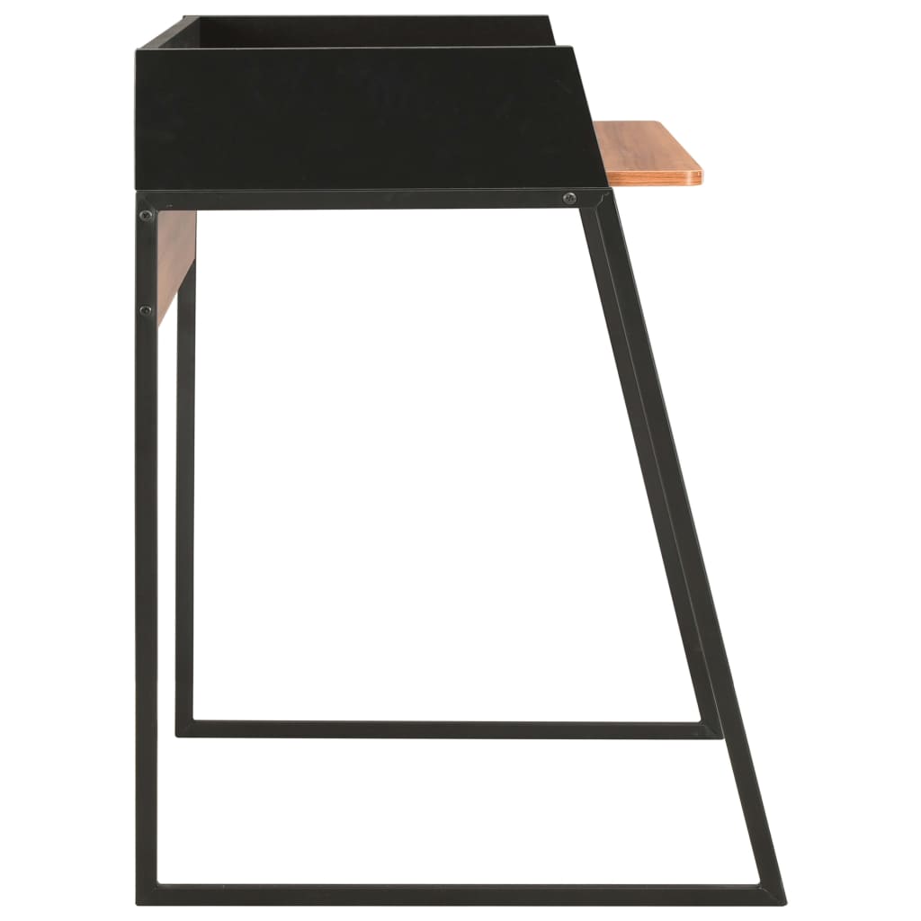 Γραφείο Μαύρο / Καφέ 90 x 60 x 88 εκ. - PAKOBAZAAR