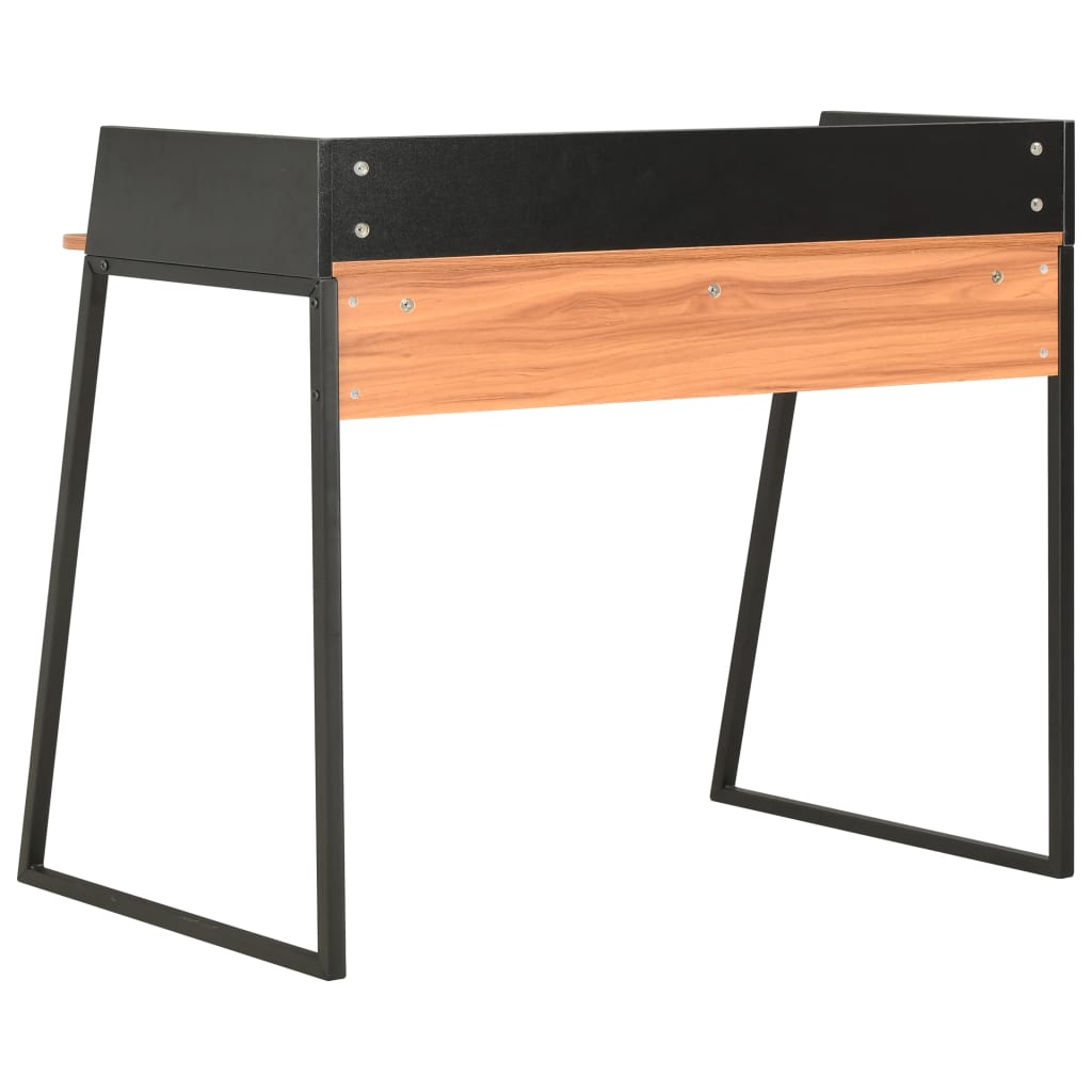 Γραφείο Μαύρο / Καφέ 90 x 60 x 88 εκ. - PAKOBAZAAR