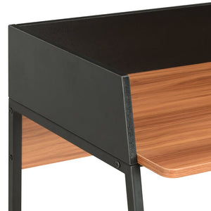 Γραφείο Μαύρο / Καφέ 90 x 60 x 88 εκ. - PAKOBAZAAR