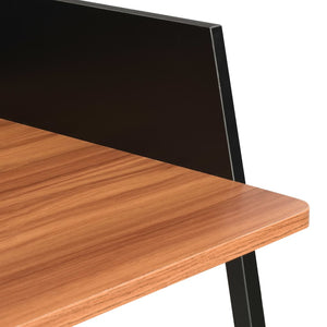 Γραφείο Μαύρο / Καφέ 90 x 60 x 88 εκ. - PAKOBAZAAR