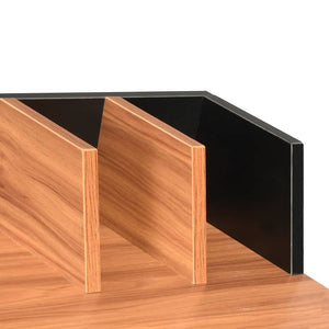 Γραφείο Μαύρο / Καφέ 80 x 50 x 84 εκ. - PAKOBAZAAR
