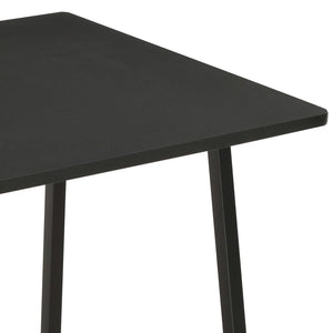 Γραφείο με Ράφια Μαύρο 102 x 50 x 117 εκ.