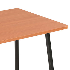 Γραφείο με Ράφια Μαύρο / Καφέ 102 x 50 x 117 εκ. - PAKOBAZAAR