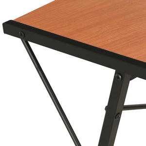 Γραφείο με Ράφια Μαύρο / Καφέ 116 x 50 x 93 εκ. - PAKOBAZAAR