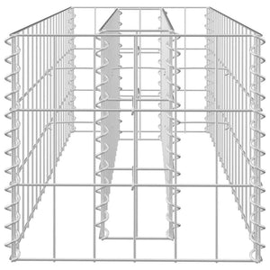 Συρματοκιβώτιο-Γλάστρα Υπερυψωμένη 90x30x30 εκ. Γαλβ. Χάλυβας - PAKOBAZAAR