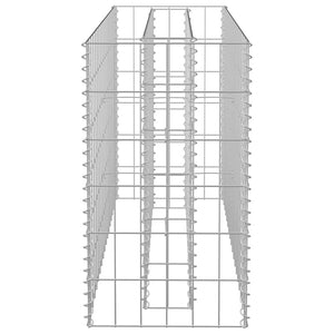 Συρματοκιβώτιο-Γλάστρα Υπερυψωμένη 90x30x60 εκ. Γαλβ. Χάλυβας - PAKOBAZAAR