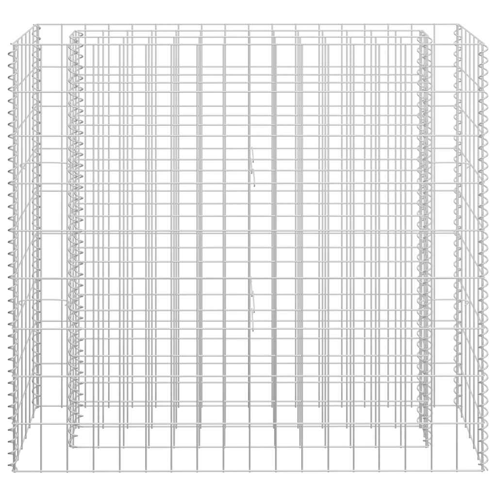 Συρματοκιβώτιο-Γλάστρα Υπερυψωμένη 90x30x90 εκ. Γαλβ. Χάλυβας - PAKOBAZAAR