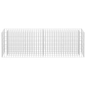 Συρματοκιβώτιο-Γλάστρα Υπερυψωμένη 180x30x60 εκ. Γαλβ. Χάλυβας - PAKOBAZAAR
