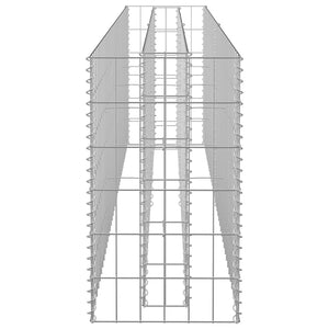 Συρματοκιβώτιο-Γλάστρα Υπερυψωμένη 180x30x60 εκ. Γαλβ. Χάλυβας - PAKOBAZAAR