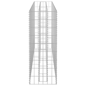 Συρματοκιβώτιο-Γλάστρα Υπερυψωμένη 180x30x90 εκ. Γαλβ. Χάλυβας - PAKOBAZAAR