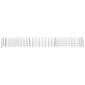 Συρματοκιβώτιο-Γλάστρα Υπερυψωμένη 270x30x30 εκ. Γαλβ. Χάλυβας - PAKOBAZAAR