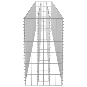 Συρματοκιβώτιο-Γλάστρα Υπερυψωμένη 270x30x60 εκ. Γαλβ. Χάλυβας - PAKOBAZAAR