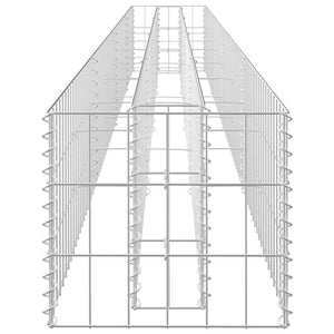 Συρματοκιβώτιο-Γλάστρα Υπερυψωμένη 360x30x30 εκ. Γαλβ. Χάλυβας - PAKOBAZAAR