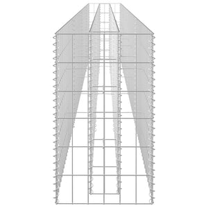 Συρματοκιβώτιο-Γλάστρα Υπερυψωμένη 360x30x60 εκ. Γαλβ. Χάλυβας - PAKOBAZAAR
