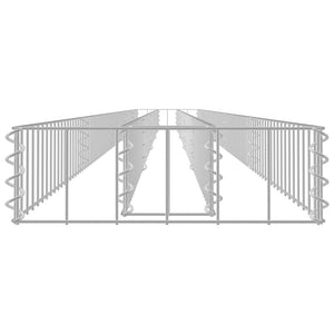 Συρματοκιβώτιο-Γλάστρα Υπερυψωμένη 450x30x10 εκ. Γαλβ. Χάλυβας - PAKOBAZAAR