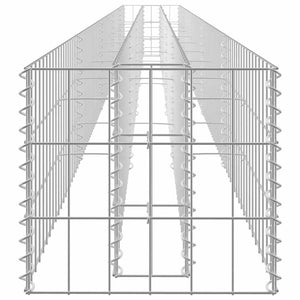 Συρματοκιβώτιο-Γλάστρα Υπερυψωμένη 450x30x30 εκ. Γαλβ. Χάλυβας - PAKOBAZAAR