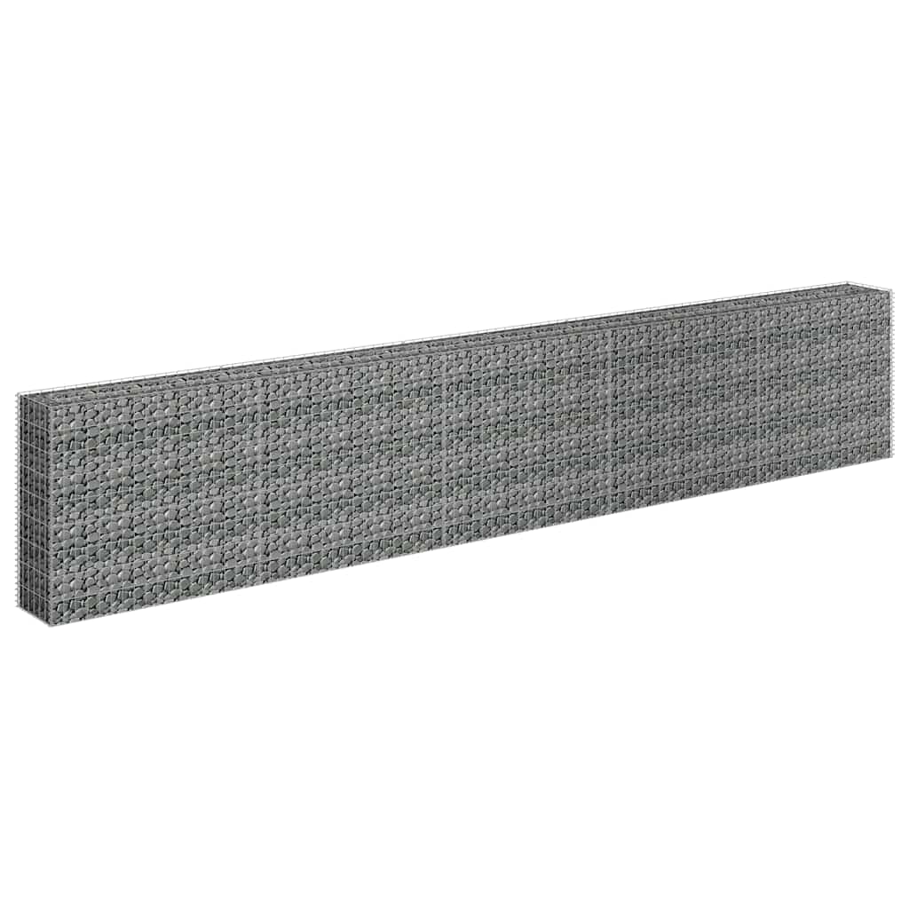 Συρματοκιβώτιο-Γλάστρα Υπερυψωμένη 450x30x90 εκ. Γαλβ. Χάλυβας - PAKOBAZAAR
