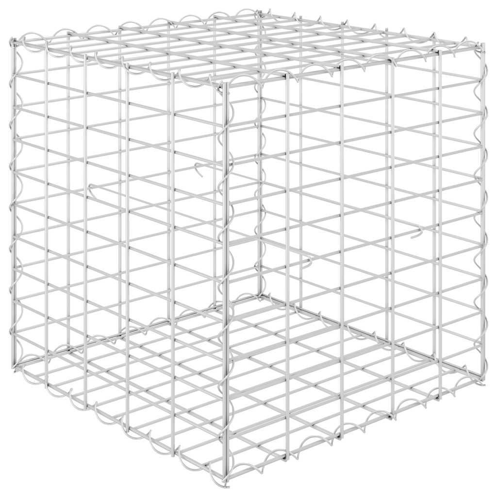 Συρματοκιβώτιο Κύβος 50 x 50 x 50 εκ. από Ατσάλινο Σύρμα - PAKOBAZAAR