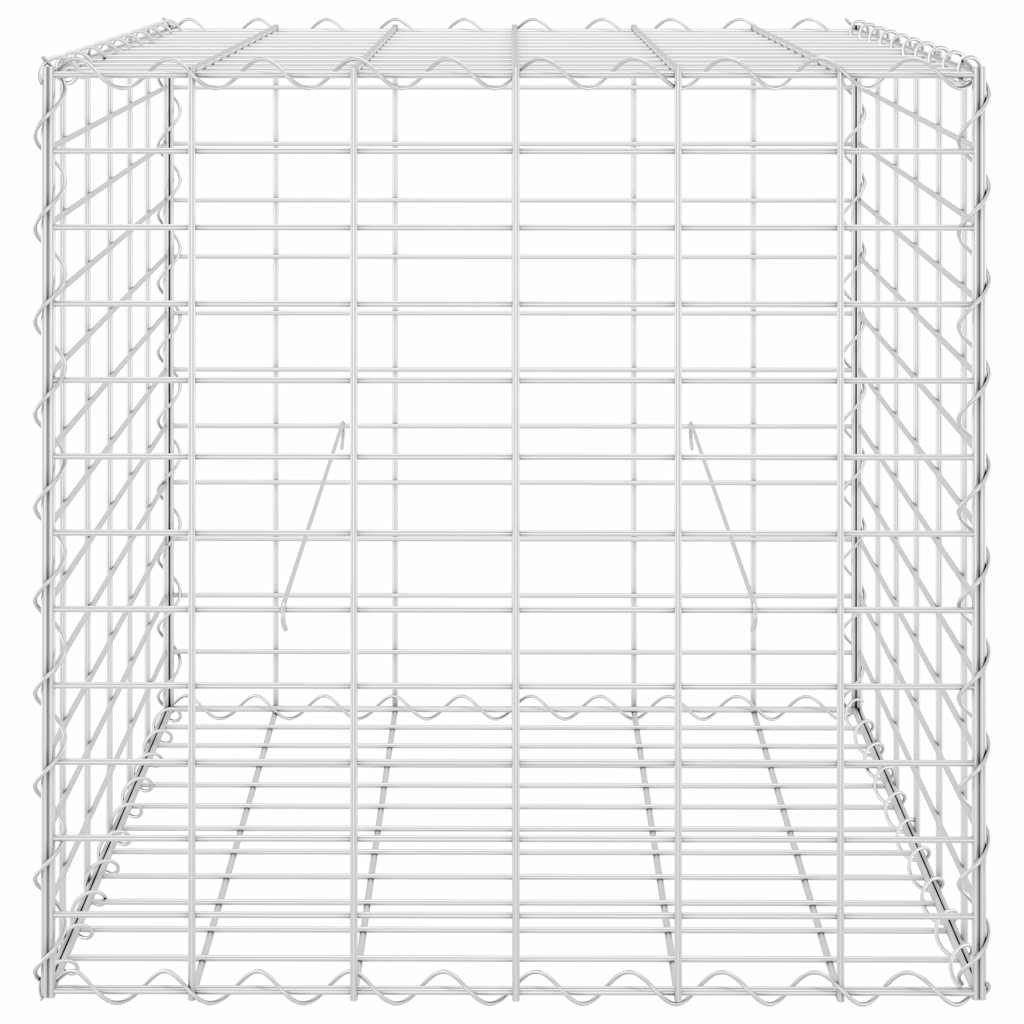 Συρματοκιβώτιο Κύβος 60 x 60 x 60 εκ. από Ατσάλινο Σύρμα - PAKOBAZAAR
