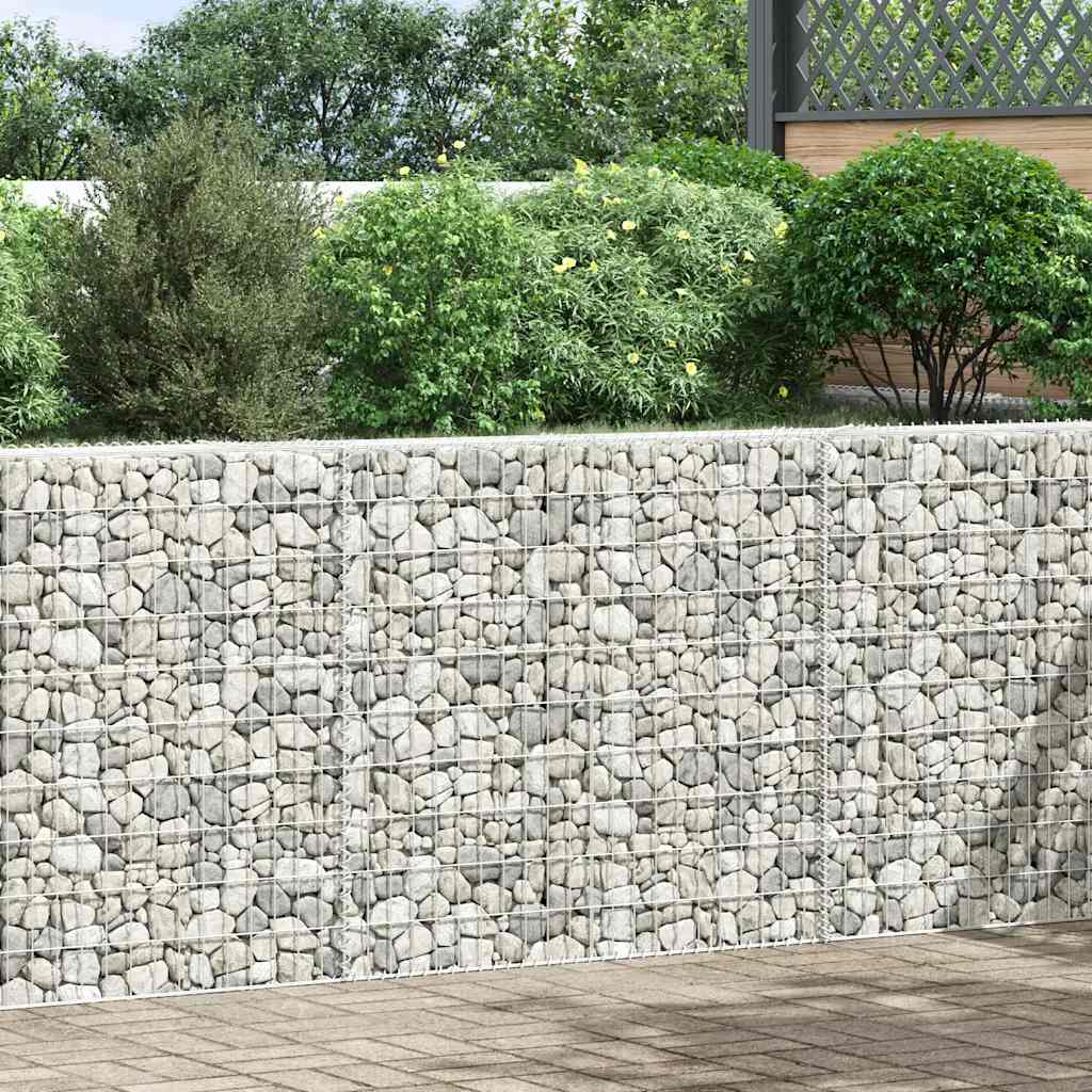 Συρματοκιβώτιο-Γλάστρα Υπ. Τραπέζιο 150x20x100 εκ Γαλβ. Χάλυβας - PAKOBAZAAR